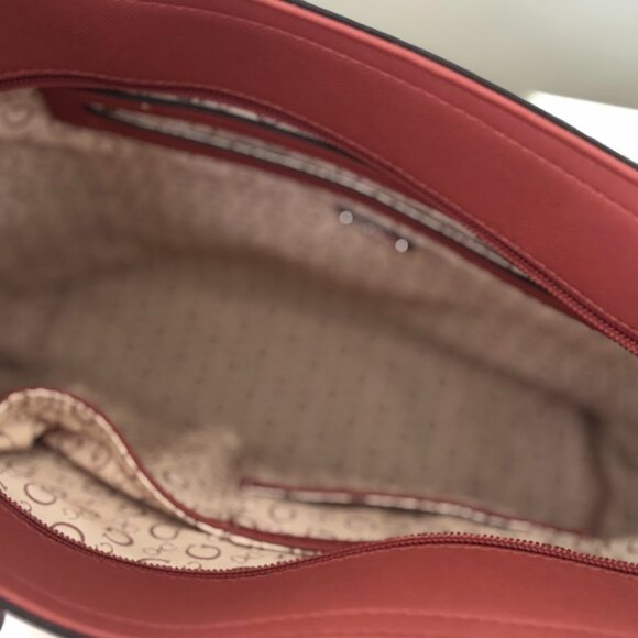 GUESS Artemis Carryall Embossed Tote Bag - Picture 5 of 7